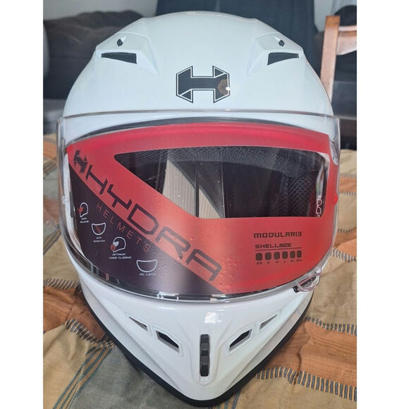Hydra Helmets Modular 13- Size 7 5/8-7 3/4- never worn! 2018- DOT approved - Picture 2 of 9